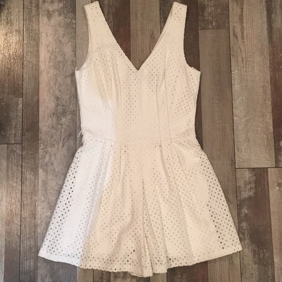 City Triangles Pants - City Triangles White Romper